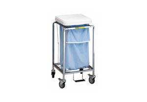 LAUNDRY HAMPER CART 1 COMP WHT 3.5 CU FT by R&B Wire Products, Inc. LAUNDRY HAMPER CART 1 COMP WHT 3.5 CU FT by R&B Wire Products, Inc.