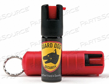 PEPPER SPRAY KEY RING RED HARD CASE by Guard Dog Security