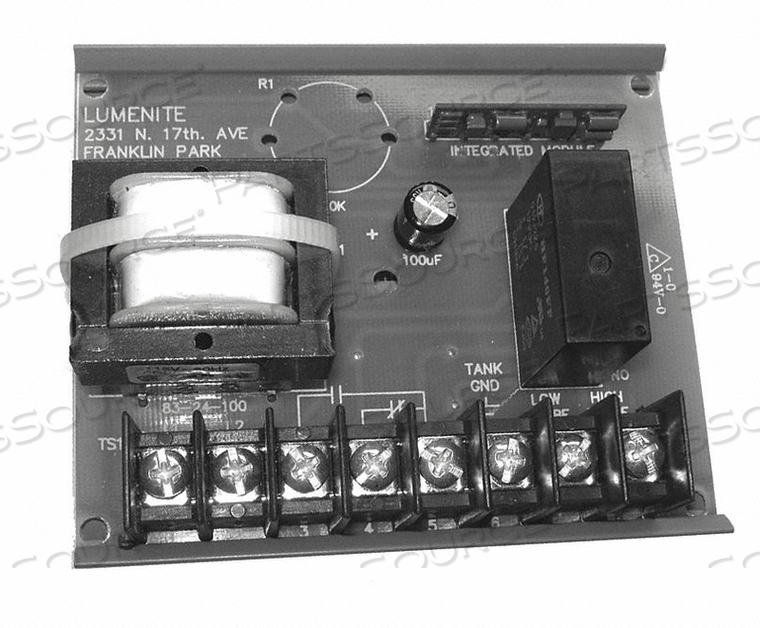 TRACK MOUNT LEVEL CONTROL 1 RELAY 120VAC by Lumenite Control Technology, Inc.
