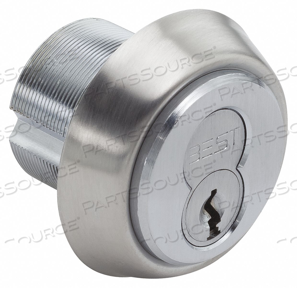 MORTISE CYLINDER BRIGHT CHROME by Best MORTISE CYLINDER BRIGHT CHROME by Best