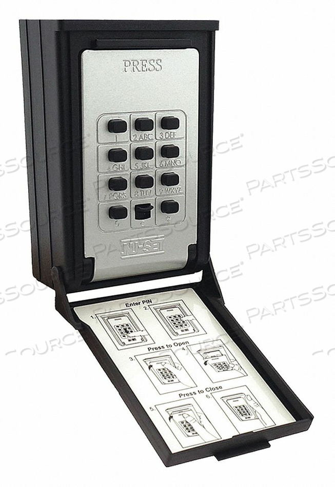 LOCK BOX WALL MOUNTING 7-KEY ZINC ALLOY by Nu-Set LOCK BOX WALL MOUNTING 7-KEY ZINC ALLOY by Nu-Set