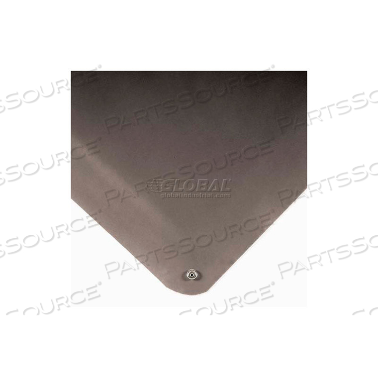 WEARWELL ELECTRICALLY CONDUCTIVE SMOOTH MAT 9/16" THICK 3' X UP TO 75' BLACK by Tennesee Mat Co