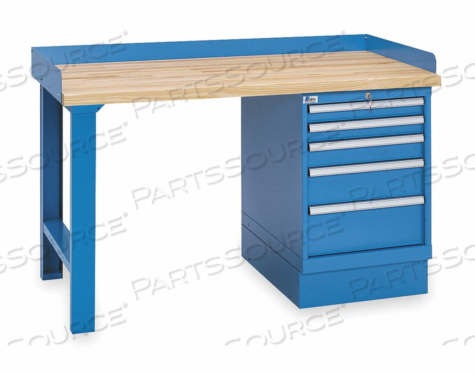WORKBENCH BUTCHER BLOCK 72 W 30 D by Lista