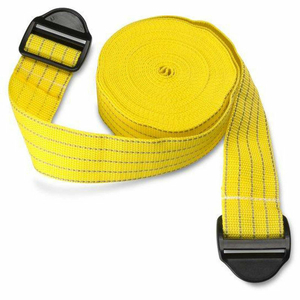 PARK YELLOW REFLECTIVE STRAP WITH STRAP LOCK BUCKLE, 158"L X 2"W, SET OF 2 by Sentry Protection System PARK YELLOW REFLECTIVE STRAP WITH STRAP LOCK BUCKLE, 158"L X 2"W, SET OF 2 by Sentry Protection System