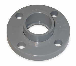 VAN STONE FLANGE, 1 IN FITTING PIPE SIZE, SCHEDULE 80, SOCKET, 150 PSI, GRAY by GF Piping Systems