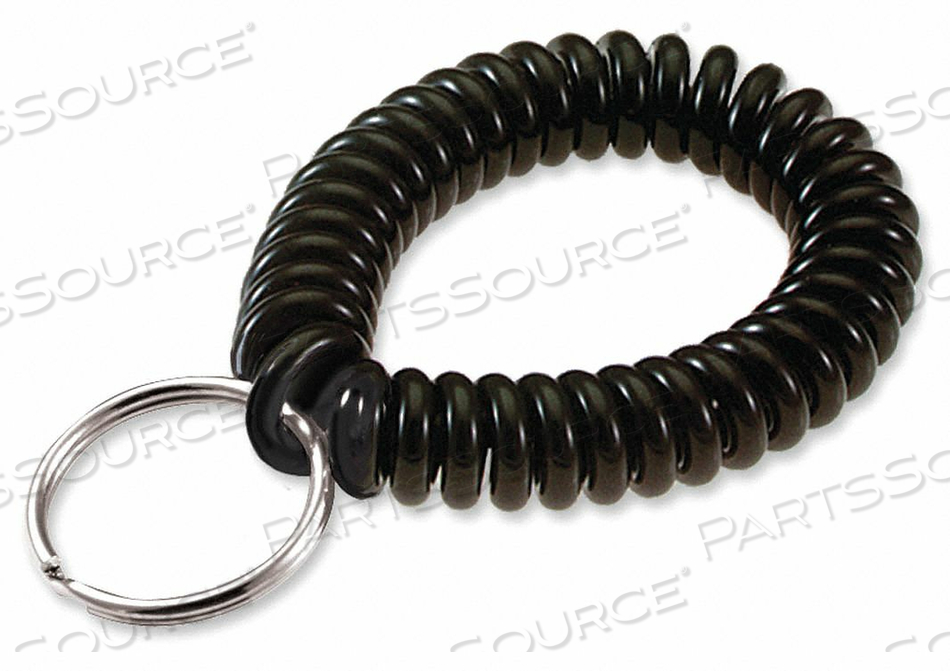 KEY CHAIN POLYURETHANE BLACK PK5 by Lucky Line Products