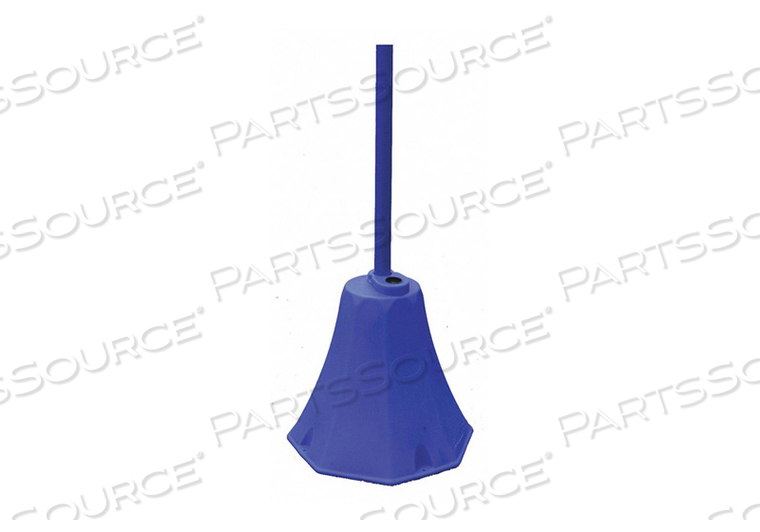 SIGN BASE POLYETHYLENE BLUE by Ideal Shield