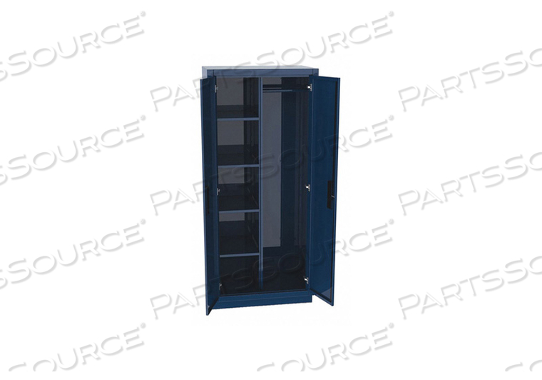 COMBO WARDROBE CAB 72 H 36 W CHARCOAL by Greene Manufacturing, Inc. COMBO WARDROBE CAB 72 H 36 W CHARCOAL by Greene Manufacturing, Inc.