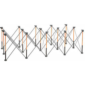 BORA CENTIPEDE EXPANDABLE WORKSTAND 48"W X 96"D - 4 X-CUPS, 2 QUICK CLAMPS, ACCESSORY BAG by Affinity Tool Works