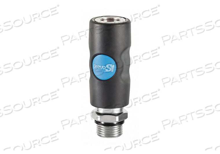 INDUSTRIAL SAFETY COUPLER 1/4 MNPT by Prevost