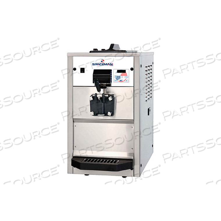 SPACEMAN, SINGLE FLAVOR, HIGH-CAPACITY COUNTER-TOP SOFT SERVE MACHINE by Forte SPACEMAN, SINGLE FLAVOR, HIGH-CAPACITY COUNTER-TOP SOFT SERVE MACHINE by Forte