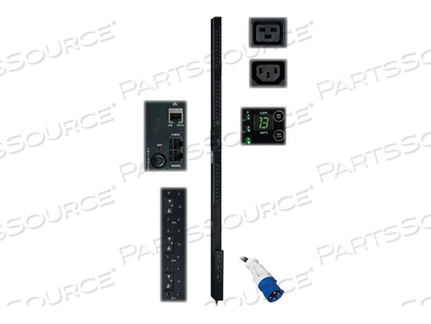 PDU 3-PHASE MONITORED 208V 8.6KW IEC-309 30 C13; 6 C19 0URM 