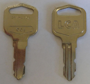 MASTER KEY 001 PUSH LOCKS by Lock Corp Of America