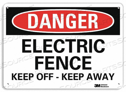 DANGER SIGN 4 HOLE MOUNT 10IN W X 7IN H by Lyle Signs Inc. DANGER SIGN 4 HOLE MOUNT 10IN W X 7IN H by Lyle Signs Inc.