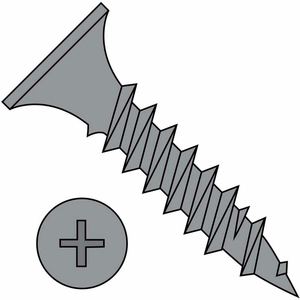 #6 X 1-1/4 PHILLIPS BUGLE HEAD FINE THREAD DRYWALL SCREW BLACK PHOSPHATE - PKG OF 8000 by Kanebridge Corporation #6 X 1-1/4 PHILLIPS BUGLE HEAD FINE THREAD DRYWALL SCREW BLACK PHOSPHATE - PKG OF 8000 by Kanebridge Corporation