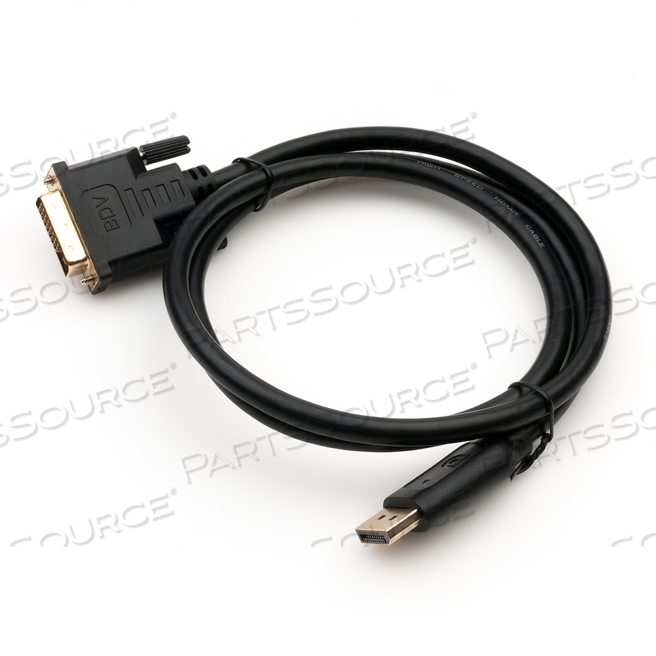 DP MALE TO DVI MALE CABLE, 1 M by STERIS Corporation DP MALE TO DVI MALE CABLE, 1 M by STERIS Corporation
