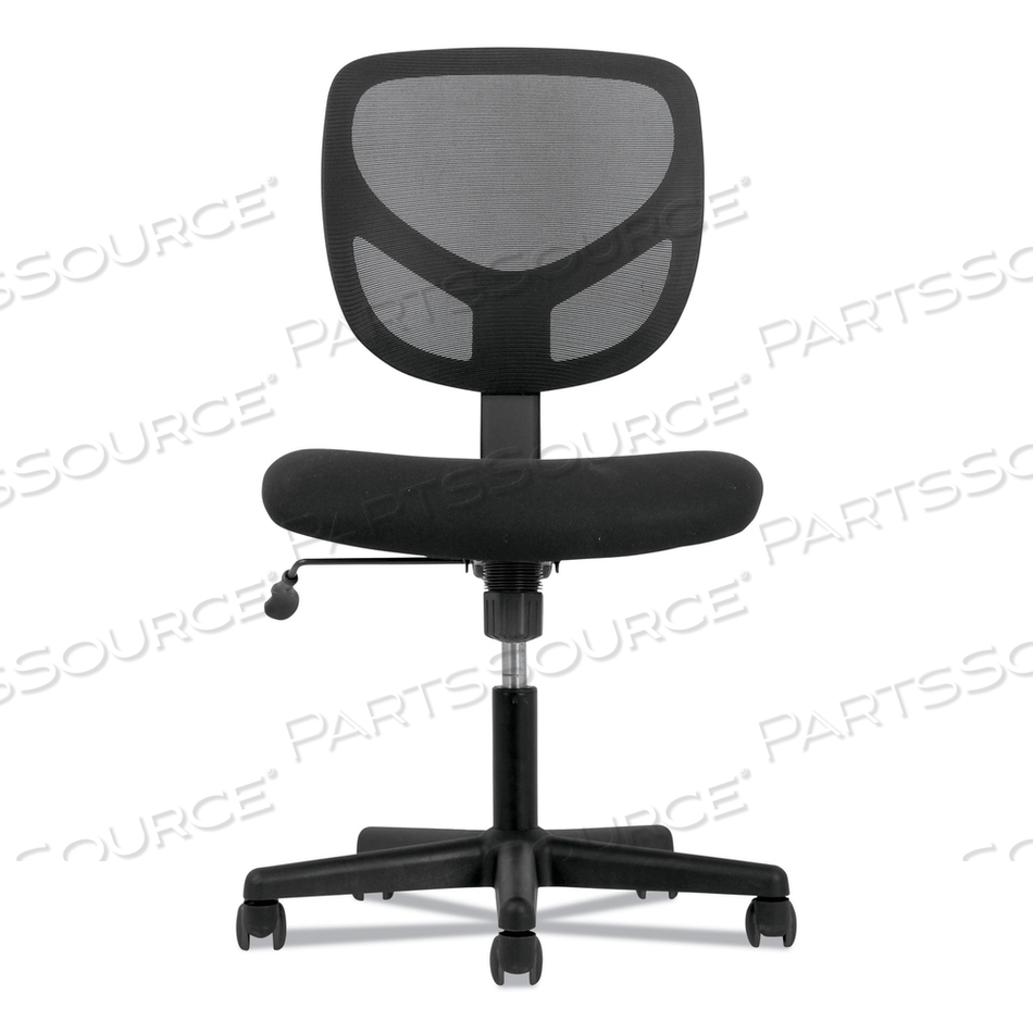 1-OH-ONE MID-BACK TASK CHAIRS, SUPPORTS UP TO 250 LB, 17" TO 22" SEAT HEIGHT, BLACK 