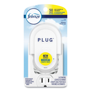 PLUG AIR FRESHENER WARMER, 2.5" X 3" X 4", OFF WHITE by Febreze