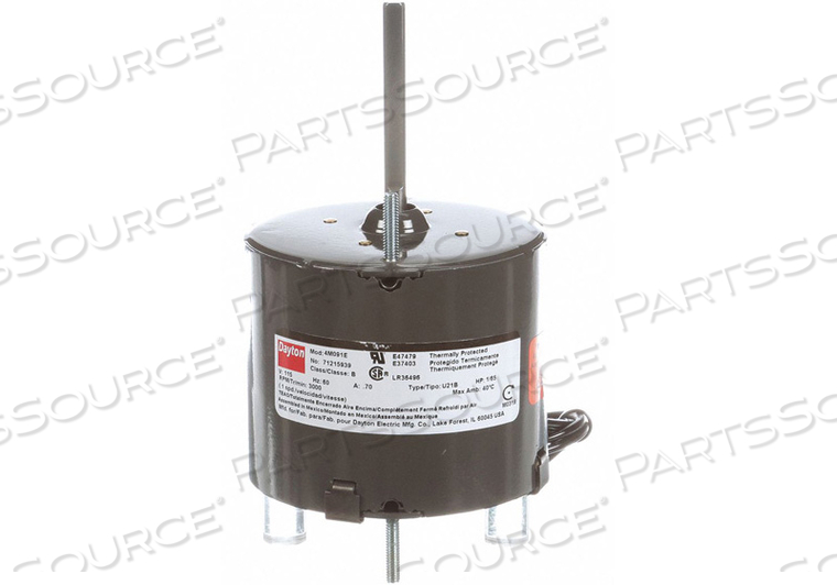 HVAC MOTOR 1/65 HP 3000 RPM 115V 3.3 by DAYTON ELECTRIC MANUFACTURING CO