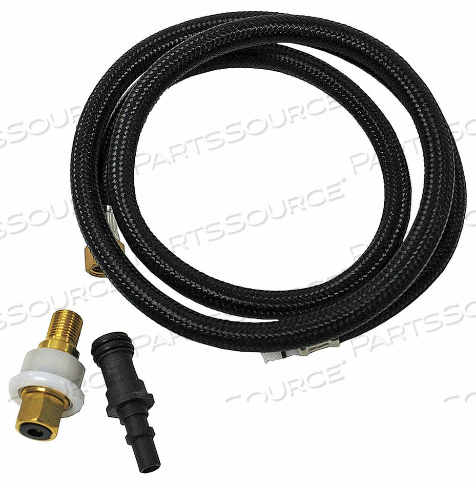 SIDE SPRAY HOSE 1/4 IN BLACK by Danco SIDE SPRAY HOSE 1/4 IN BLACK by Danco