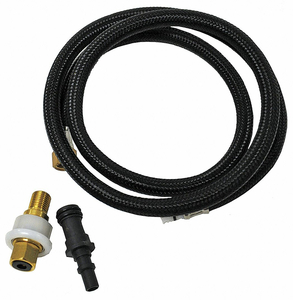 SIDE SPRAY HOSE 1/4 IN BLACK by Danco SIDE SPRAY HOSE 1/4 IN BLACK by Danco