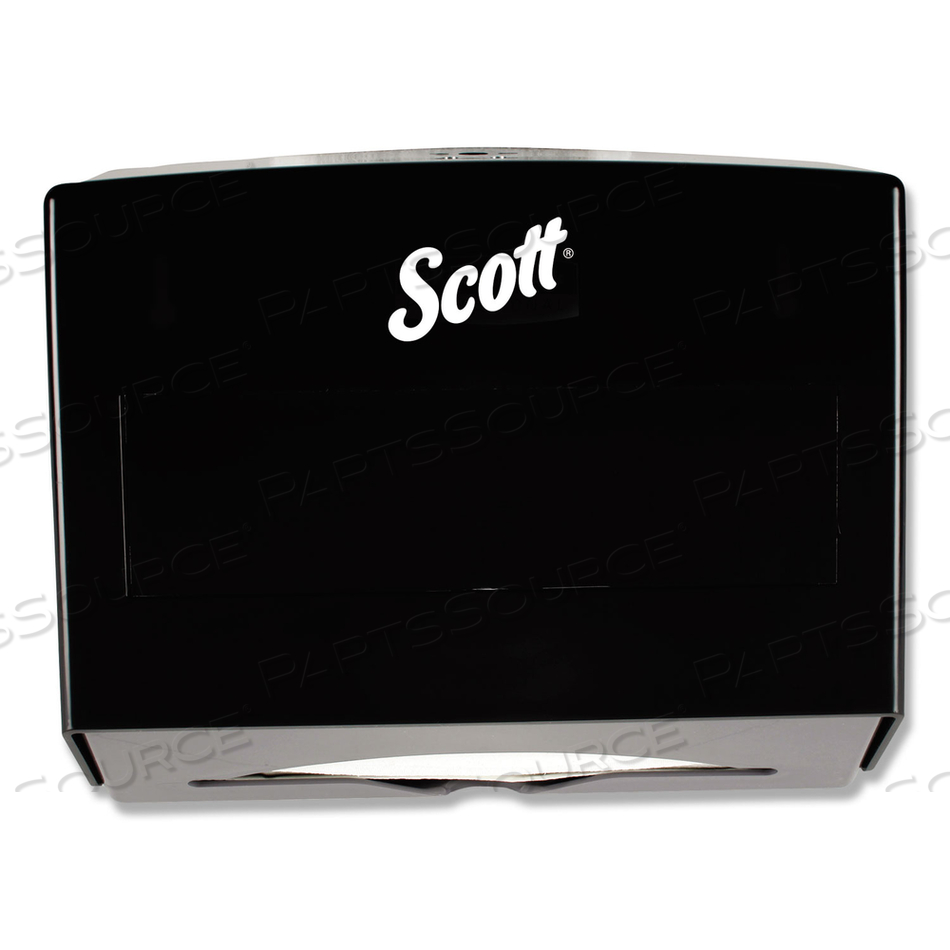 PAPER TOWEL DISPENSER, PAPER TOWEL TYPE C-FOLD, MULTIFOLD, MANUAL, SCOTT(R) PRO(TM) SCOTTFOLD(TM), UNIVERSAL, PULL, PLASTIC, PAPER TOWEL WID by Scott