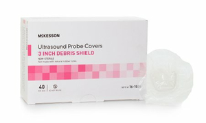 ULTRASOUND PROBE COVER 1 X 8 INCH POLYURETHANE NONSTERILE FOR USE WITH ULTRASOUND PROBE (40 PER BOX) by McKesson