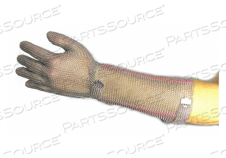 J2274 CHAINMAIL CUT-RESIST GLOVE XS/6 SILVER by Niroflex USA J2274 CHAINMAIL CUT-RESIST GLOVE XS/6 SILVER by Niroflex USA