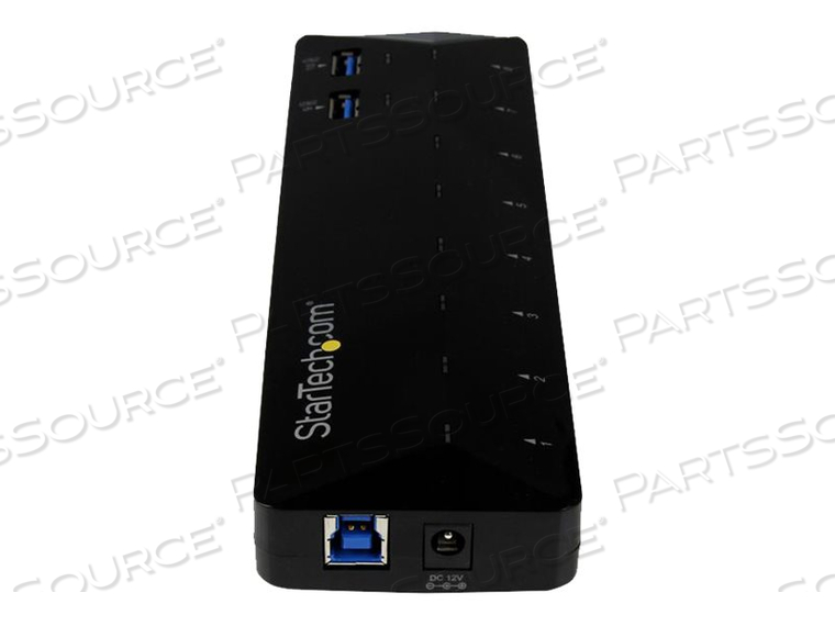 ADD TEN USB 3.0 (5GBPS) PORTS INCLUDING TWO CHARGING DOWNSTREAM PORTS TO YOUR CO by StarTech.com Ltd.