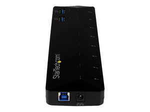 10-PORT USB 3.0 HUB WITH CHARGE AND SYNC PORTS - 2 X 1.5A PORTS - USB PERIPHERAL SHARING SWITCH - 10 X SUPERSPEED USB 3.0 - DESKTOP by StarTech.com Ltd. 10-PORT USB 3.0 HUB WITH CHARGE AND SYNC PORTS - 2 X 1.5A PORTS - USB PERIPHERAL SHARING SWITCH - 10 X SUPERSPEED USB 3.0 - DESKTOP by StarTech.com Ltd.