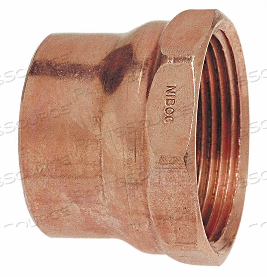 ADAPTER WROT COPPER 1-1/4 TUBE CXFNPT by Nibco ADAPTER WROT COPPER 1-1/4 TUBE CXFNPT by Nibco