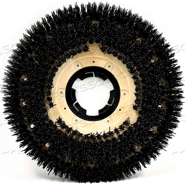 18" MAL-GRIT GRIT BRUSH W/NP-9200 CLUTCH PLATE, BLACK by The Malish Corporation 18" MAL-GRIT GRIT BRUSH W/NP-9200 CLUTCH PLATE, BLACK by The Malish Corporation