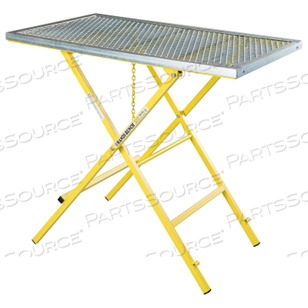 PORTABLE WORK TABLE, 600 LB CAPACITY, 36 IN H X 24 IN W X 40 IN L by Sumner