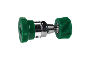COUPLER, OHMEDA®, DISS FEMALE HAND TIGHT NUT & NIPPLE CONNECTION TYPE, OXYGEN GAS TYPE by Bay Corporation