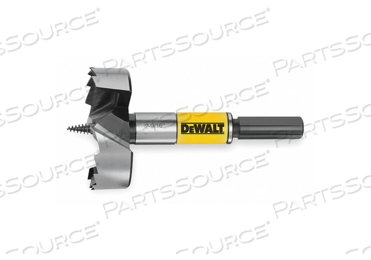 WOOD DRILLING BIT 2-9/16IN.DIA SELF FEED by DeWalt