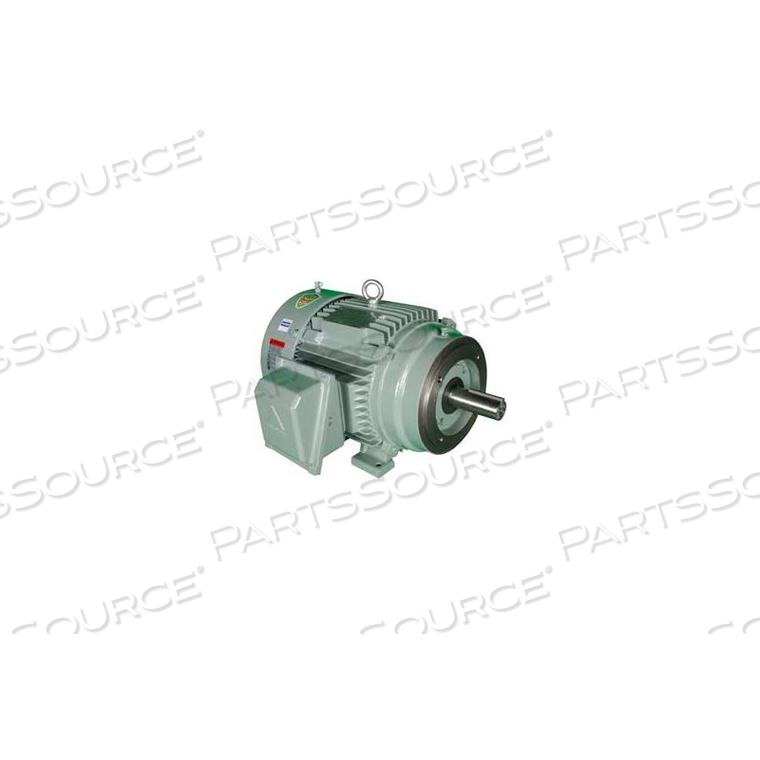 HYUNDAI T-FRAME MOTOR, TEFC, RIGID-C, 3 PH, 284TC, 25 HP, 460V, 30.3 FLA 