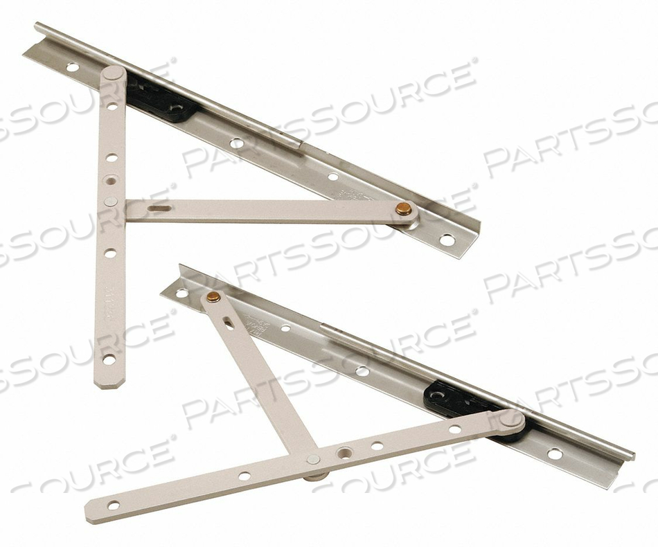 CASEMENT WINDOW HINGE LIGHT GRAY 10 L by True Hardware CASEMENT WINDOW HINGE LIGHT GRAY 10 L by True Hardware
