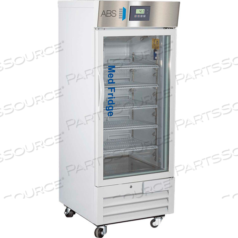 SUPPLY PREMIER PHARMACY/VACCINE SWING GLASS DOOR REFRIGERATOR, 12 CU. FT. by American BioTech Supply