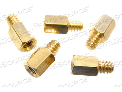 REPLACEMENT PC MOUNTING #6-32 TO M3 METAL JACK SCREW STANDOFF 50 PACK by StarTech.com Ltd.