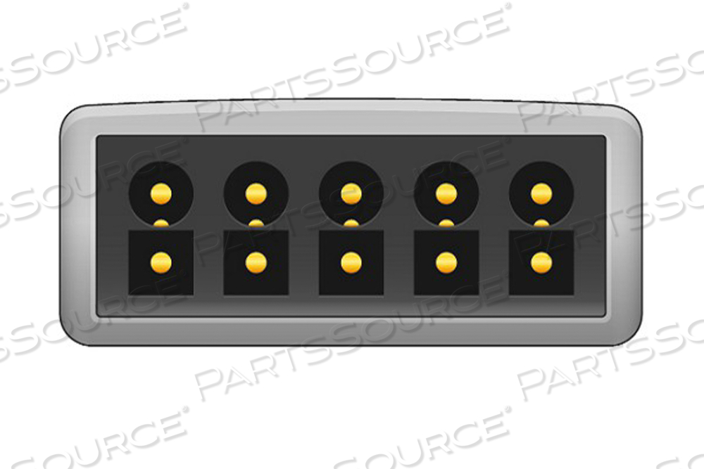 HELLIGE COMPATIBLE ECG TRUNK CABLE 