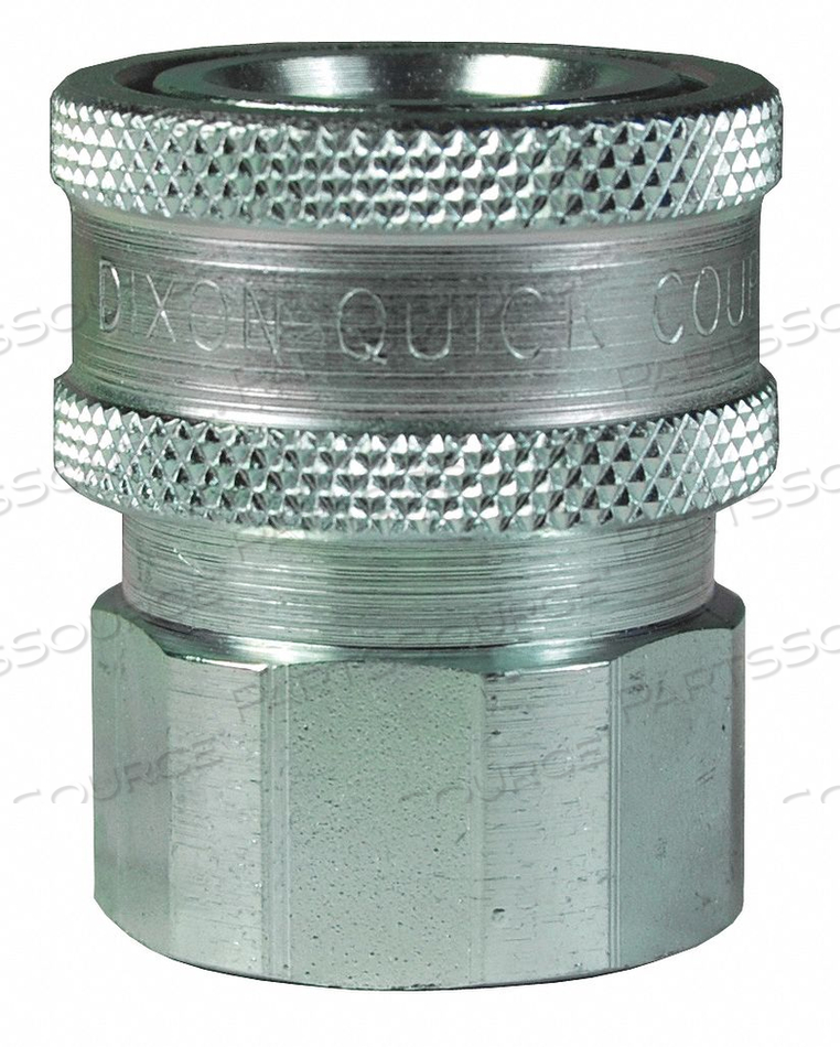 VSERIES VALVED COUPLERST 3/4 FNPTF 3/4 by Dixon Valve and Coupling