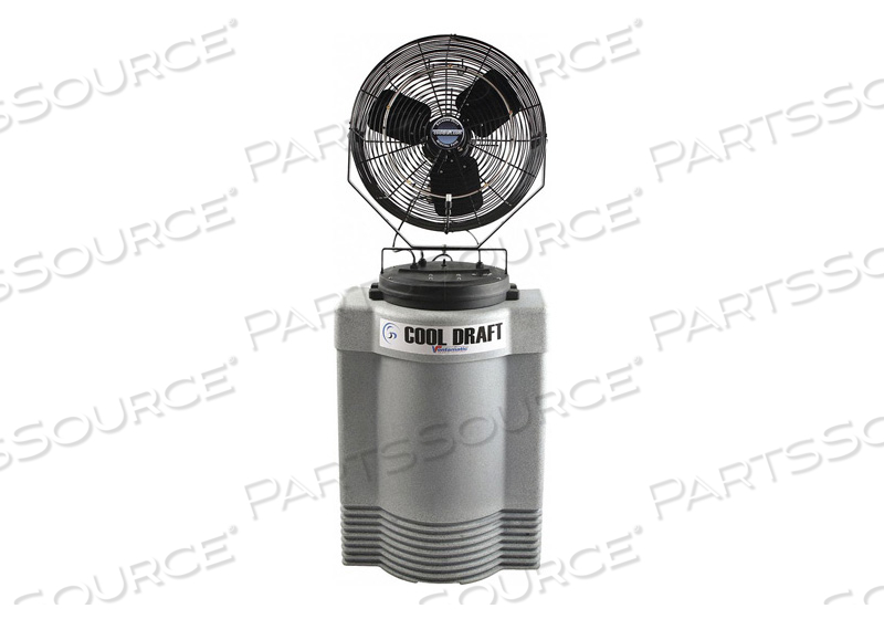 MID PRESSURE MISTING FAN W/40 GAL TANK by Maxx Air