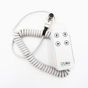 HANDSET; 4-BUTTON, RIGHT ANGLE; 8 NUMBER OF PINS; FOR LIKORALL 243 ES by Hillrom