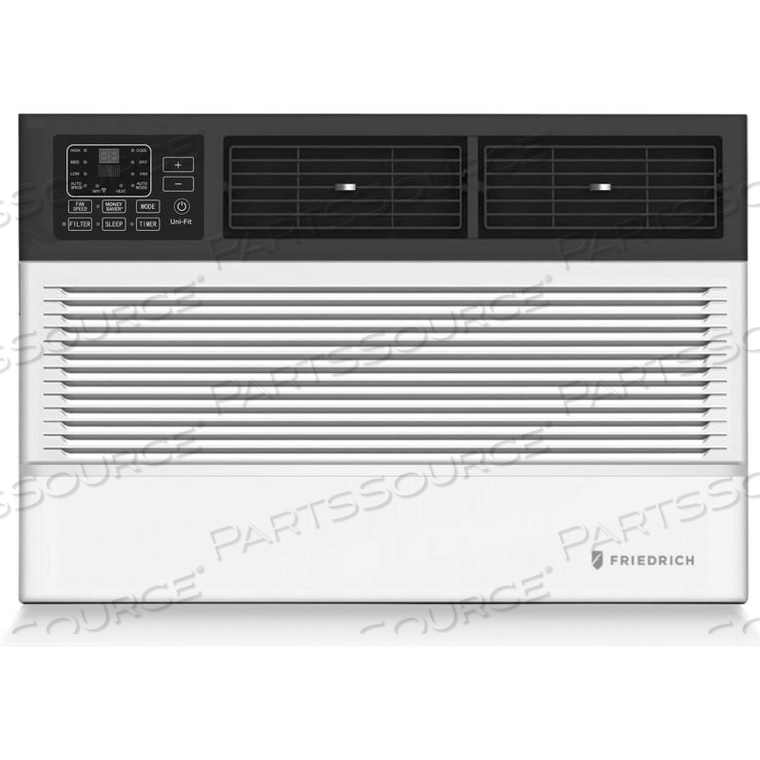 UNI-FIT THRU-THE-WALL AIR CONDITIONER, 8000 BTU COOL, 3850 BTU HEAT, 115V by Friedrich