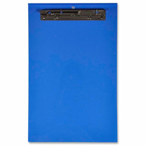 RECYCLED PLASTIC CLIPBOARD, 11" X 17", PORTRAIT, BLUE by Lion Office Prodycts