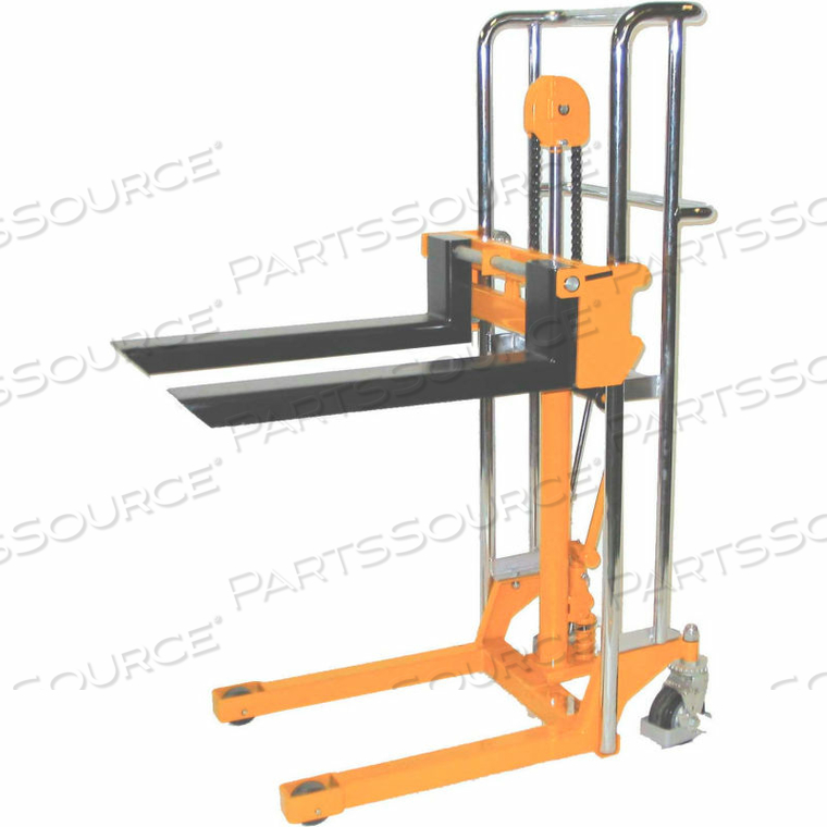 VALUE LIFT MANUAL STACKER 880 LB. CAP. 47" LIFT by Wesco VALUE LIFT MANUAL STACKER 880 LB. CAP. 47" LIFT by Wesco