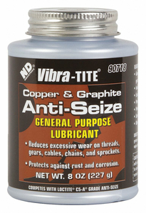 ANTI SEIZE COMPOUND JAR 8 OZ. COPPER by Vibra-Tite ANTI SEIZE COMPOUND JAR 8 OZ. COPPER by Vibra-Tite