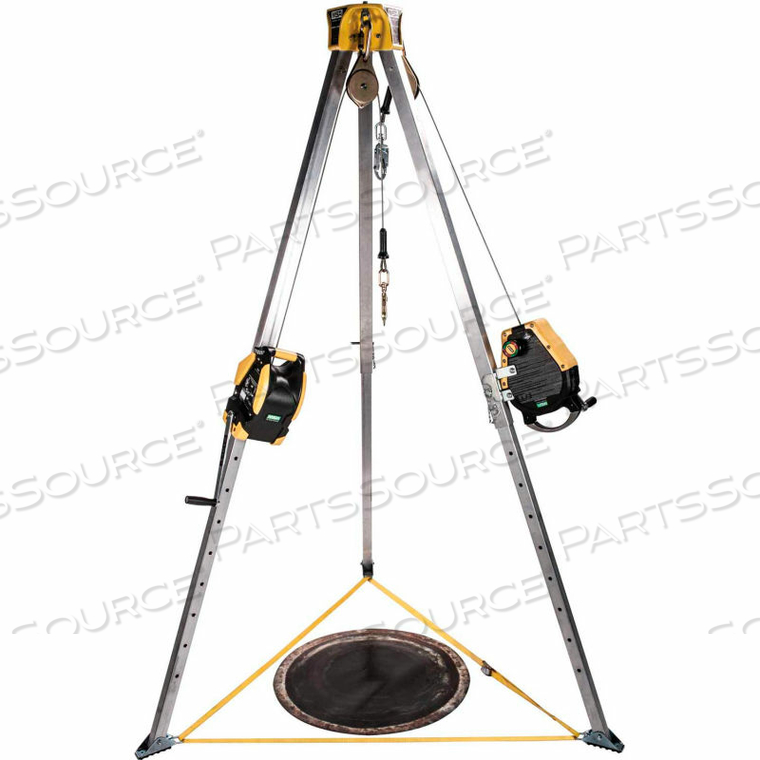 WORKMAN 8'H CONFINED SPACE ENTRY TRIPOD KIT by MSA Safety Sales, LLC WORKMAN 8'H CONFINED SPACE ENTRY TRIPOD KIT by MSA Safety Sales, LLC