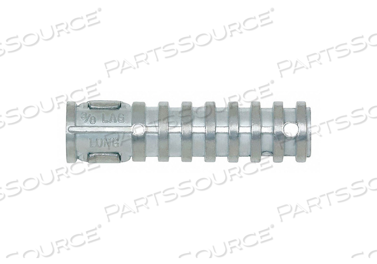 LAG SHIELD 3/8 ZAMAC ALLOY SHORT PK50 by Powers Fasteners LAG SHIELD 3/8 ZAMAC ALLOY SHORT PK50 by Powers Fasteners
