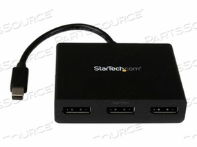3-PORT MINI DISPLAYPORT TO DISPLAYPORT MULTI-MONITOR ADAPTER DRIVES 2X 4K 30HZ + by StarTech.com Ltd. 3-PORT MINI DISPLAYPORT TO DISPLAYPORT MULTI-MONITOR ADAPTER DRIVES 2X 4K 30HZ + by StarTech.com Ltd.